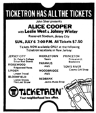 Alice Cooper / Johnny Winter / Leslie West / James Gang on Jul 6, 1975 [227-small]
