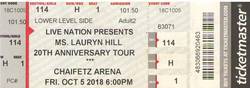 Ms. Lauryn Hill / Nas / Patoranking / Shabazz Palaces on Oct 5, 2018 [266-small]