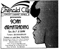 Joan Armatrading / John Hall on Oct 7, 1980 [391-small]
