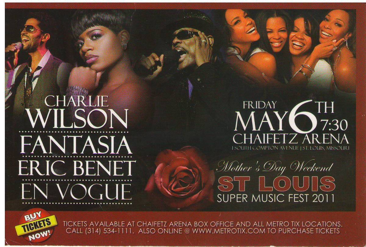 Charlie Wilson And Fantasia Concert Tickets Deals