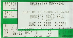 Orchestra Morphine / Dennis Brennan on Jun 18, 2000 [586-small]