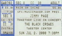 Jimmy Page & The Black Crowes / Kenny Wayne Shepherd Band on Jul 2, 2000 [587-small]