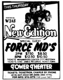 New Edition / Force MD's on Dec 27, 1984 [613-small]