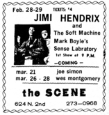 Jimi Hendrix / Soft Machine on Feb 28, 1968 [682-small]