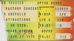 Elvis Costello / The Rubinoos on Apr 7, 1979 [860-small]