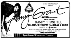 Amy Grant / Randy Stonehill on Oct 12, 1984 [903-small]