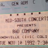 Bad Company / Sage on Nov 10, 1992 [135-small]
