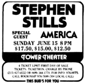 Stephen Stills / America on Jun 15, 1986 [187-small]