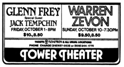Warren Zevon on Oct 10, 1982 [268-small]