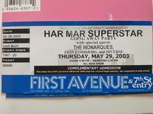 Har Mar Superstar / The Monarques / Zion I / Oddjobs / Diverse on May 29, 2003 [307-small]