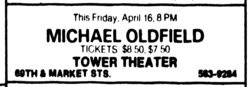 Mike Oldfield on Apr 16, 1982 [361-small]