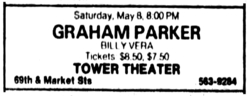 Graham Parker / Billy Vera on May 8, 1982 [372-small]