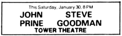 John Prine / steve goodman on Jan 30, 1982 [392-small]