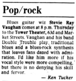 Stevie Ray Vaughan / The Outlaws on Dec 29, 1983 [458-small]