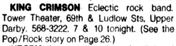 King Crimson on Oct 30, 1981 [476-small]