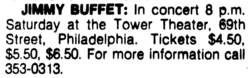 Jimmy Buffett on Mar 11, 1978 [590-small]