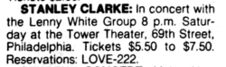 Stanley Clarke / Lenny White Group on Apr 15, 1978 [606-small]