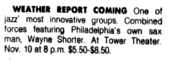 Weather Report / Wayne Shorter on Nov 10, 1978 [639-small]
