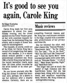 Carole King / Navarro on Nov 19, 1978 [650-small]