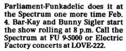 Parliament-Funkadelic / The Bar-Kays / Bunny Sigler on Feb 4, 1978 [667-small]