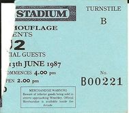U2 / Lou Reed / The Pogues / Lone Justice on Jun 13, 1987 [693-small]