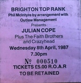Julian Cope / The Faith Brothers / Crazyhead on Apr 8, 1987 [879-small]