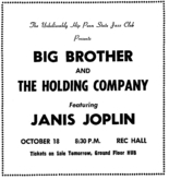 janis joplin / Big Brother And The Holding Company on Oct 18, 1968 [896-small]