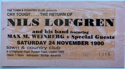 Nils Lofgren Band on Nov 24, 1990 [983-small]