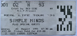 Simple Minds on Aug 20, 1991 [013-small]