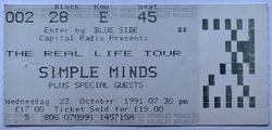 Simple Minds on Oct 23, 1991 [020-small]