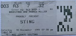 Sting on Nov 30, 1991 [025-small]