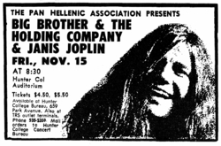 janis joplin / Big Brother And The Holding Company on Nov 15, 1968 [046-small]