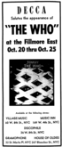The Who / King Crimson / AUM on Oct 20, 1969 [120-small]