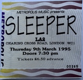 Sleeper on Mar 9, 1995 [143-small]