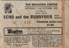 Echo & the Bunnymen / The Primitives on Oct 31, 1987 [231-small]