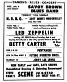 Led Zeppelin on Feb 3, 1969 [321-small]