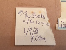 The Sharks / The Darrows on Nov 9, 1988 [450-small]