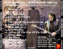 Judas Priest / Motörhead / Testament / Black Sabbath / Masters Of Metal / Heaven and Hell on Aug 31, 2008 [795-small]