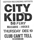 City Kidd / 58 Fury / Macabre Shocks on Dec 19, 1985 [899-small]