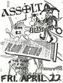 Assolt / Bliss / Plaid Retina on Apr 22, 1988 [915-small]