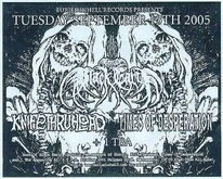 The Book of Black Earth / Knifethruhead / Times of Desperation on Sep 13, 2005 [920-small]