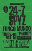 24-7 Spyz / Fungo Mungo / Phallucy on Oct 19, 1989 [927-small]
