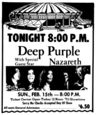 Deep Purple / Nazareth on Feb 15, 1976 [261-small]