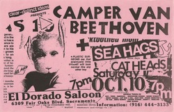 Camper Van Beethoven / Sea Hags / The Cat Heads on Oct 10, 1987 [312-small]