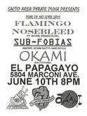 Flamingo Nosebleed / Okami / Riot Radio on Jun 10, 2011 [316-small]