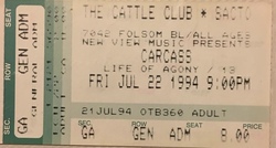 Carcass / Life Of Agony / 13 on Jul 22, 1994 [348-small]