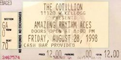 tags: Amazing Rhythm Aces, Wichita, Kansas, United States, Ticket, The Cotillion - Amazing Rhythm Aces on Aug 28, 1998 [383-small]