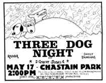Three Dog Night / Radar / Sweet Younguns / Great Jones on May 17, 1970 [404-small]