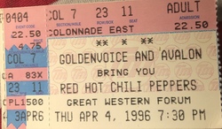 Red Hot Chili Peppers on Apr 4, 1996 [412-small]
