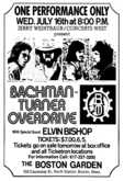 Bachman-Turner Overdrive / Elvin Bishop on Jul 16, 1975 [413-small]